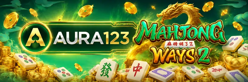 Aura123 Mahjong Ways 2 banner